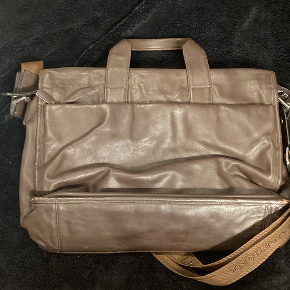 Dolce & Gabbana Tan Leather Briefcase - Picture 4 of 15